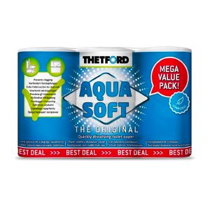 Thetford Aqua Soft Toilet Paper 6pk