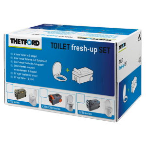 Thetford Toilet Fresh Up Kit for C2, C4, C200, C250, C260 and C400 toilets
