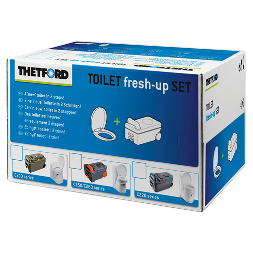 Thetford Toilet Fresh Up Kit for C2, C4, C200, C250, C260 and C400 toilets